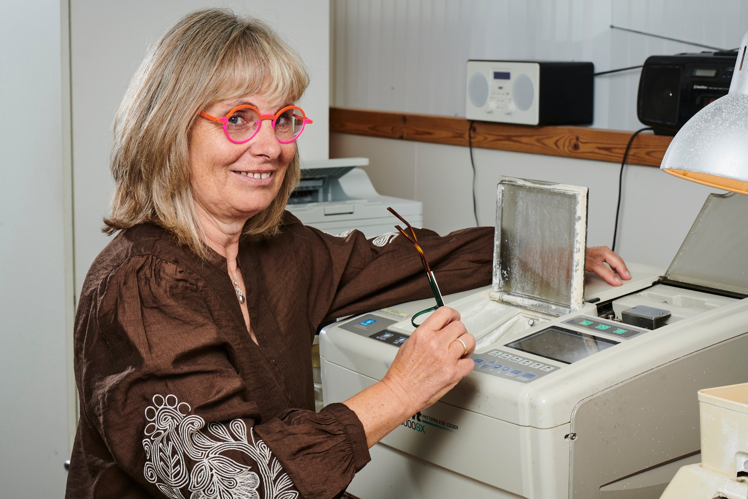 Mette sliber brilleglas Mette sliber brilleglas